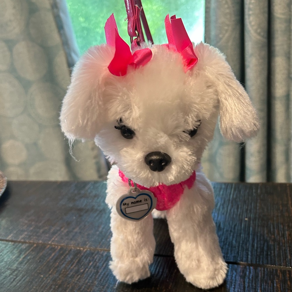 POOCHIE & CO Plush Dog Purse